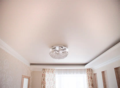 Матові натяжні стелі