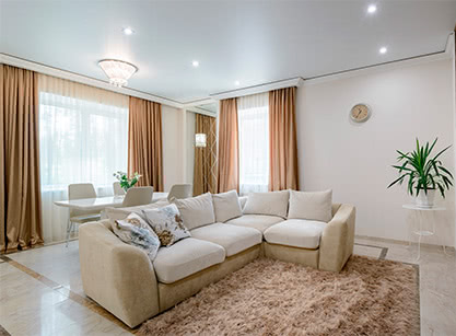 Сатинові натяжні стелі