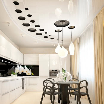 натяжні стелі з перфорацією