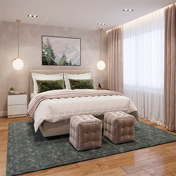 Матові натяжні стелі